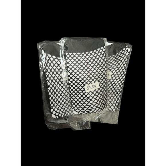 Women's Fishnet Ankle Socks - Stylish Black Stockings - Picture 5 of 5